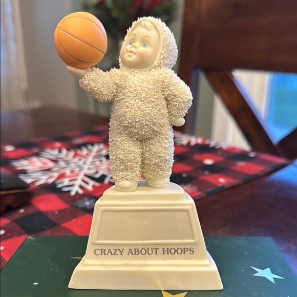 Department 56 Other - Department 56 “Crazy About Hoops” Snowbaby Figurine